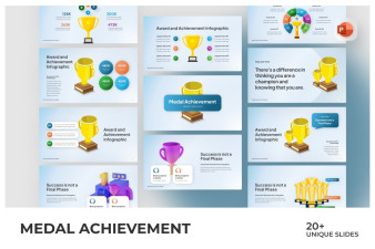 Medal Achievement PowerPoint Template
